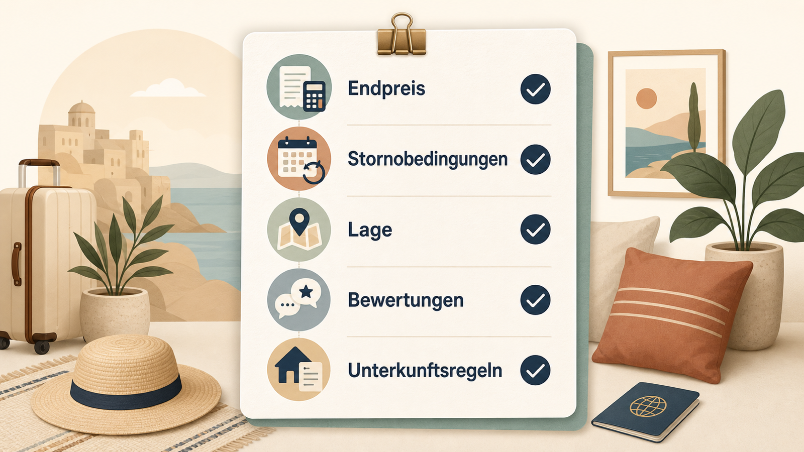 Redaktionelle Illustration zu Booking.com im Test: Stärken, Grenzen und praktische Alternativen