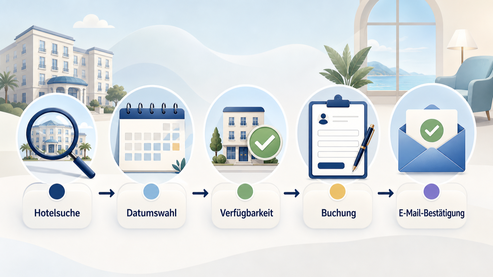 Redaktionelle Illustration zu HRS im Test: Für wen das Hotelportal passt und wo Alternativen stärker sind